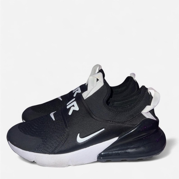 Nike Kids Black and White Athletic Sneakers - Picture 3 of 6